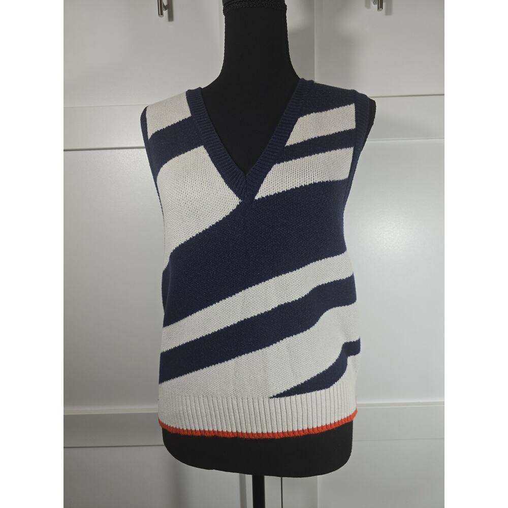 NWT Anthropologie Maeve V-Neck Sweater Vest. Size M. Retails $98 - Picture 4 of 11